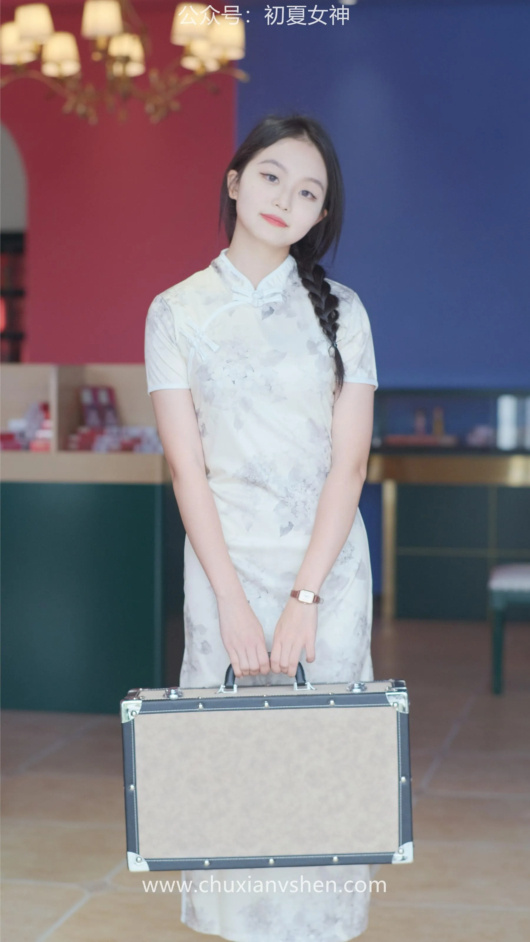初夏女神 NO.049 双双 旗袍少女 [203P]插图